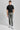 Man wearing golf polo Black