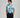 Vapor Geo Print Grandad Golf Polo Shirt - Fresh Mint