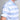 Light blue polo shirt with a brand logo on a gray background