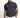A man wearing a golf polo in black, slim fit