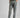 A person wearing a belt with a tri-colour design