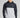 Fleece Back Colour Blocked 1/4 Zip Hoodie - Putter Black / Driver Grey