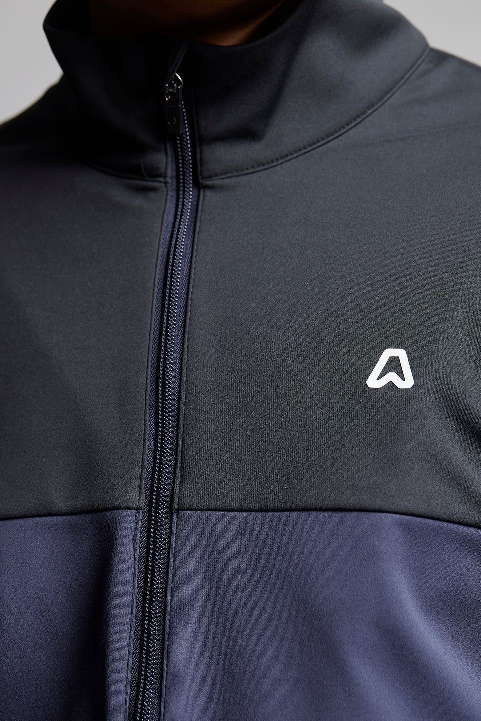 ATSG Men's Water Repellent Windbreaker Golf Jacket Black Navy – ATSG-Golf