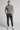 Space Dye Polo - Putter Black - Slim Fit