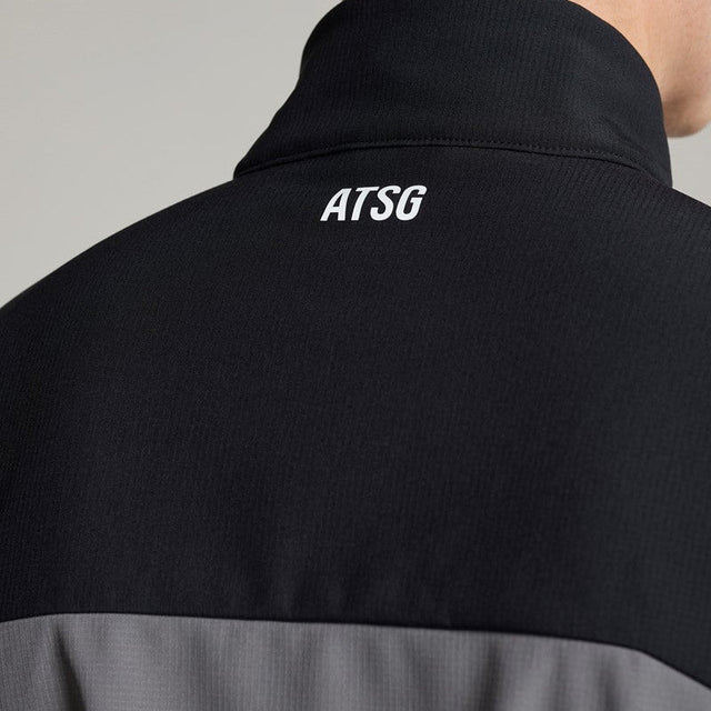 ATSG Mens Merritt Softshell Golf Jacket Black/Steel Grey – ATSG-Golf