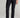 A man wearing black golf trousers in black 